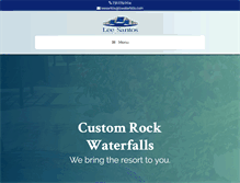 Tablet Screenshot of lswaterfalls.com